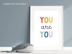 Be Yourself Affirmation Print