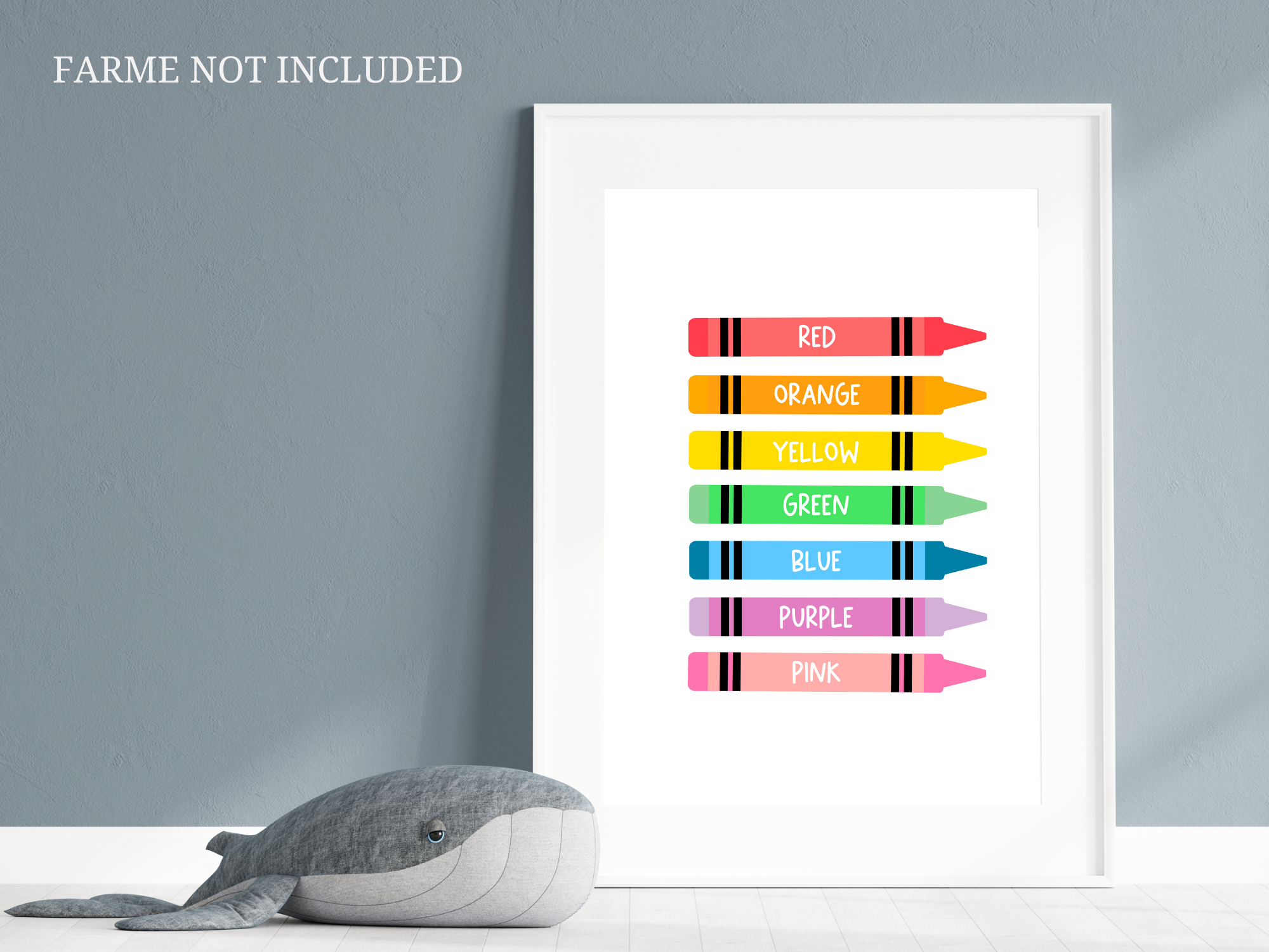 Learning Colours Educational Print