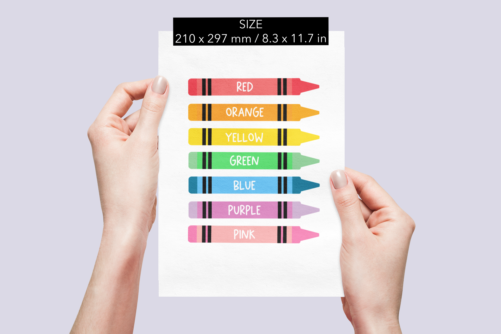 Learning Colours Educational Print