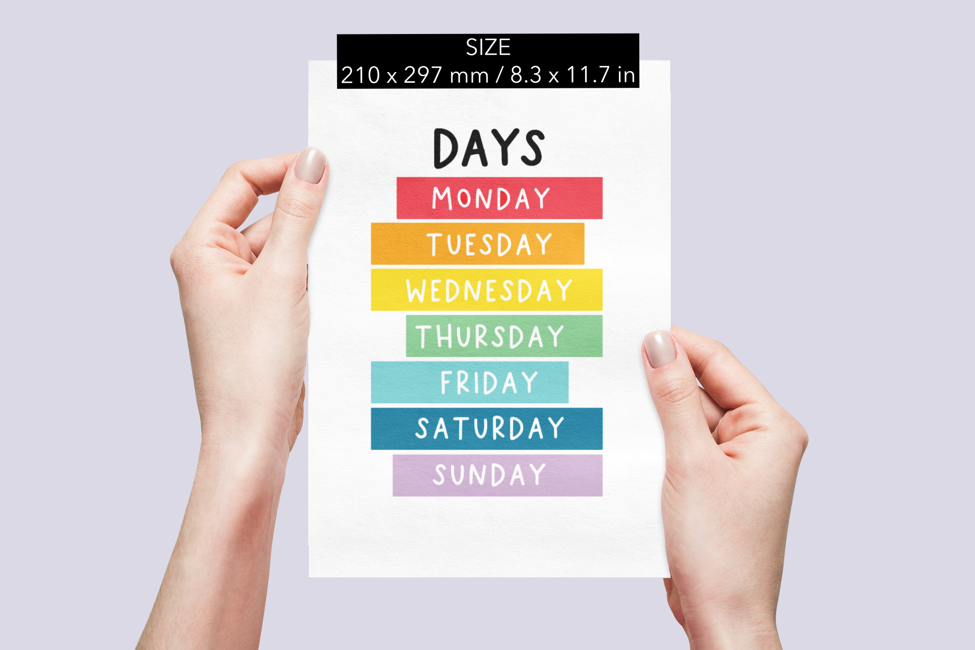 Days of the Week Print